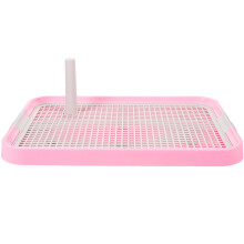 Dog Toilet Indoor Puppy Toilet Pink Plastic 1pack
