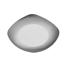 Food Grade 304 Stainless Steel Appetizer Plate-Silver 16cm