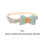 2Pcs Green Dog Collar with Bow Tie Adjustable Polyester Pet Accessory 2