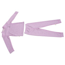 Solid Color Thermische Onderkleding Set En Vrouwen