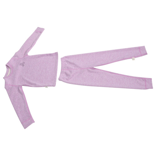 Solid Color Thermische Onderkleding Set En Vrouwen