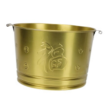 Stainless Steel Money Burning Bucket Temples Outdoor Use Sacrificial Incinerator Paper Money Leaves Garden Waste