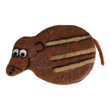 Cute Animal Print Coaster Premium Felt Table Protectors For-2