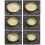 Stainless Steel Sauce Container Multipurpose-gold 12cm 4