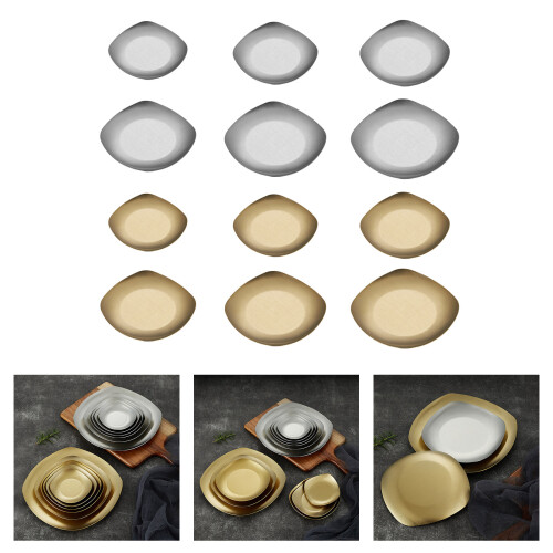 Stainless Steel Sauce Container Multipurpose-gold 12cm 2