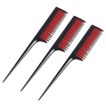 3 Stuks Professionele Haarkleuren Kam Hittebestendig Voor Salon Zwart