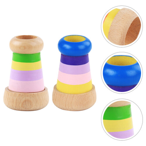 2Pcs Kaleidoscope Poly Prisms Educational Toy 2