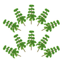 10Pcs Model Trees For Train Scenery Diorama Railroad Landscape Crafts