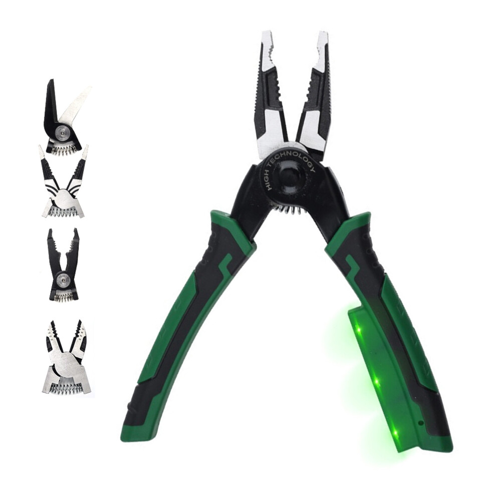 Alloy Steel Electrician Pliers Tool Featuring Voltage Tester And 7696000968254