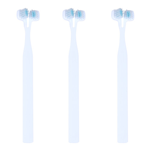 3Pcs Pet Double Head Teeth Brush Cleaning Tool For Cat Dog 2