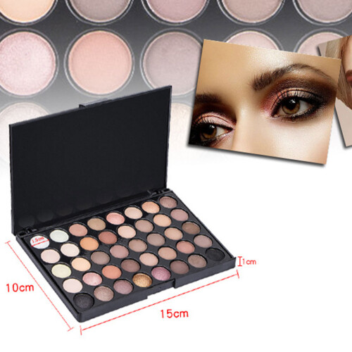 40 Farben Lidschatten Matte Rauchig Palette Für Damen 1