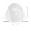 20Pcs Plastic Hat Stand With Clear Dome Cap Holders For Wigs 57Cm 3