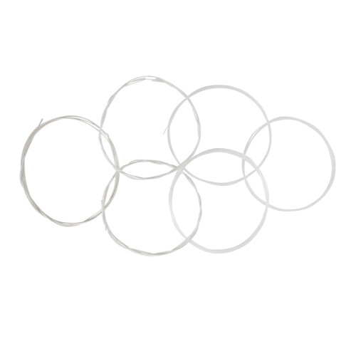 6Pcs Wood And Metal Guitar Replacement Strings