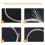 6Pcs Wood And Metal Guitar Replacement Strings 8