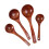 Japanese Style Solid Wood Soup Ladles With Curving Handle-XL 5