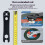 Four Point Grinder Tool 10mm 13mm 17mm Hexagonal Holes 14mm 7