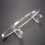 Support de stylos en acrylique transparent, ornement de Table 4