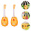 2Pcs Kids Mini Guitars Plastic String Instruments For Musical Learning 5