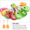 2Pcs Kids Mini Guitars Plastic String Instruments For Musical Learning 10
