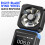 Pocket Size Wind Speed Gauge Measuring Wind Temperature Wind 7