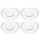Pitcher Afdichtingen Wit PVC 4 Stuks Tegen Lekkage 8