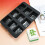 Traditional Chinese Mahjong Character-Black 4 continuous t 7