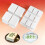 Traditional Chinese Mahjong Character-Black 4 continuous t 5