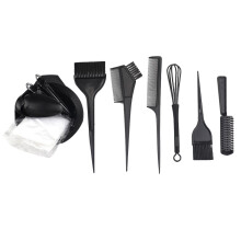 12 Haarefärbe Zubehör Set Für Friseur Schwarz
