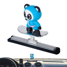 Skateboard Decoration for car, Cartoon Skateboard Ornament, Slider SkaterDashboard Decorations, Charming car accessories, Blue