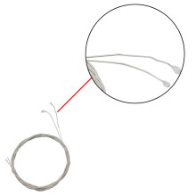 5Stk Oud Nylon Weiß Silberkupfer Für Musik Spielend