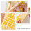 100Pcs Grease-Proof Oil-Proof Sandwich Wrappers Yellow 11