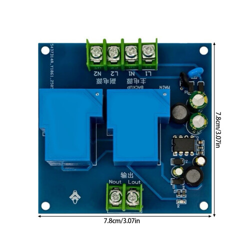 220V 30A Double Input Power Transfer Switcher Strength For 2