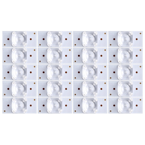 20/10pcs LED Lamp Beads Efficient Backlight-Concave 6V 20