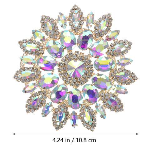 Lovely Shape Patch Silber 1 Stk 4,3x4,3 Zoll 1