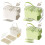Plastic Ice Maker Reusable Press Type Ice-Beige 56 grid double 3