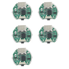 10W LED-zaklamp-drivermodule Dubbele-Pakket van vijf