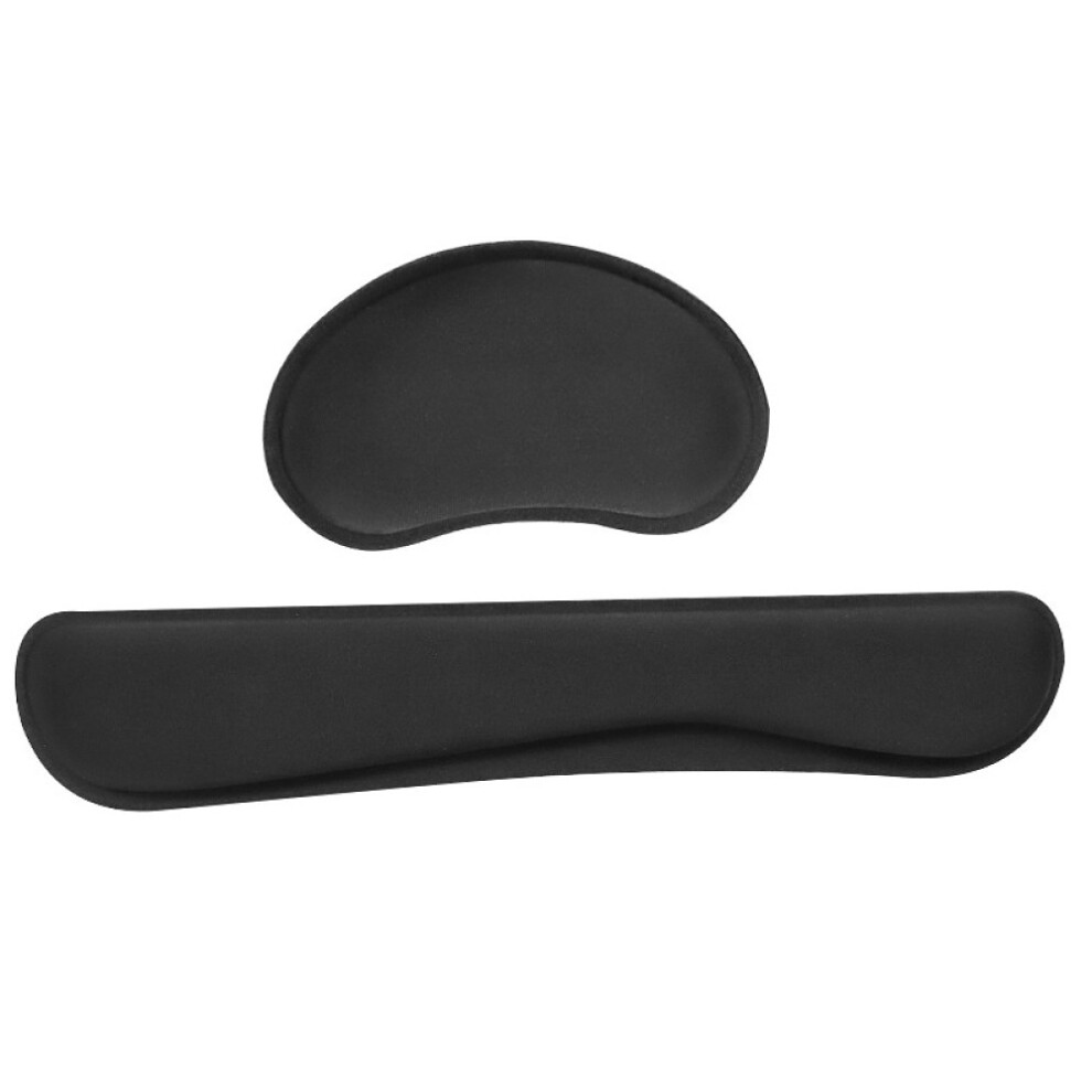 Comfortable Keyboard Wrist Rest Set, Ergonomic Mouse Pad With Wrist Support For Pain Relief, Adjustable Support Design Ensures Proper Alignment, Durab 9436597683134