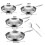 Titaniums Flat Bottom Fry Pan Ergonomic Handle Oven Safe-30cm 10