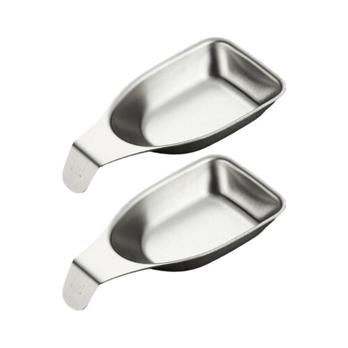 Appetizer Plate Condiment Bowls Stainless Steel-Sand light M