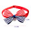 3 Pcs Adjustable Pet Accessories Neck Collar With Us Flag Bow Tie 2