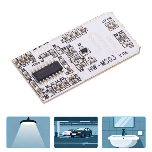 HW-MS03 2,4-5,8 GHz magnetron Doppler bewegingssensorische 1