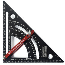 MM/INCH Carpenter Square Aluminium-7 inch metric Single ruler