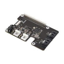 PCIe-interfaces naar SATA-convertersbord met 2-poorts zeer