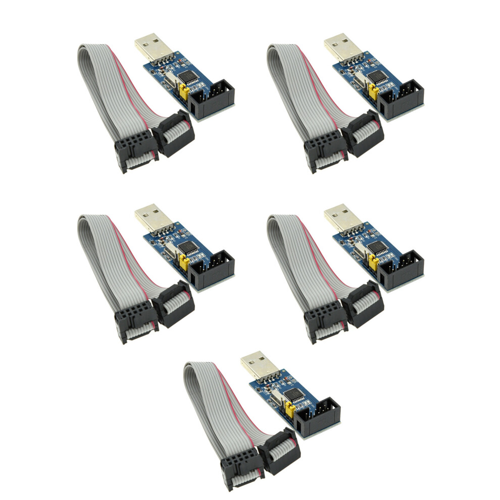 Usb Isp Programmer For 51 Avr Microcontrollers Fast-5 Pack 7704000432870