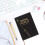 Daily Planner Notebook 2025 Weekly Monthly Agenda A5 5