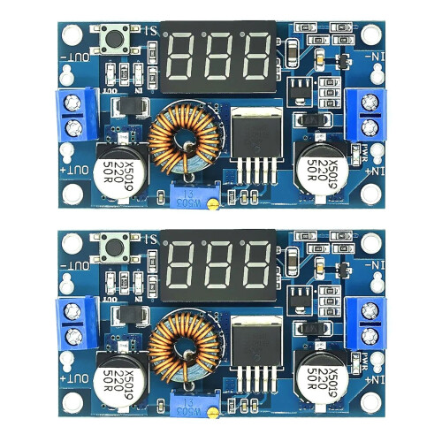 96% efficiënte spanningsregelaarmodule 5A 75W instelbare-2 sets