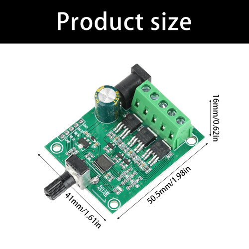 Driefasige borstelloze DC-motor-driverkaart Compacte 2