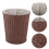 woven laundry basket for bedroom bathroom storage 7