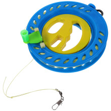 1Pc Plastic Wheel Winder 100M Bead Wire 16Cm