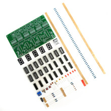 Nauwkeurige 6-cijferige elektronische klokcircuitset met
